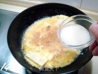 干贝锅塌豆腐的做法步骤：14