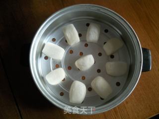 刀切馒头的做法步骤：2