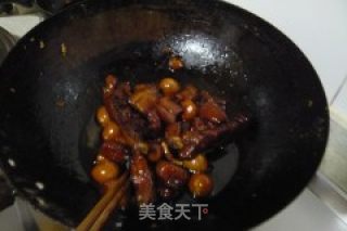 红烧肉卤鹌鹑蛋的做法步骤：9