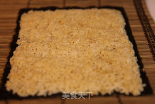 花生酱口味的紫菜包饭的做法步骤：6