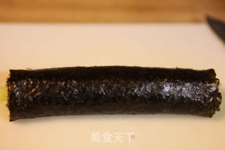 花生酱口味的紫菜包饭的做法步骤：8