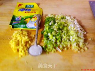葱末豆腐渣的做法步骤：4