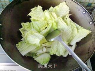 葱香大白菜的做法步骤：3