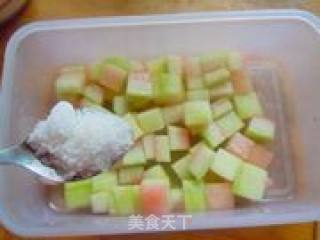凉拌西瓜皮的做法步骤：5