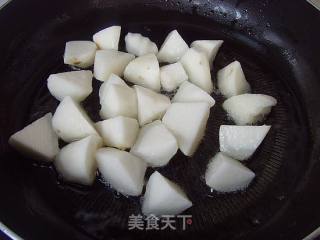 【鲁菜】拔丝山药的做法步骤：3
