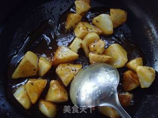 【鲁菜】拔丝山药的做法步骤：9