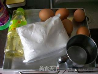双亲节蛋糕@@香兰海绵蛋糕的做法步骤：1