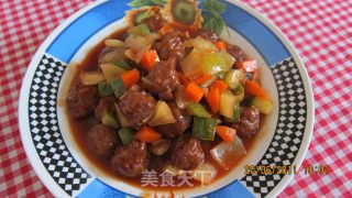 酸甜小肉丸的做法步骤：6