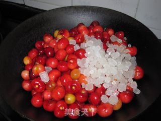 【鲁菜】糖水樱桃的做法步骤：3