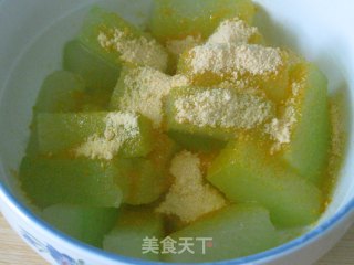 【夏日的甜蜜清爽】橙汁蜜瓜条的做法步骤：5