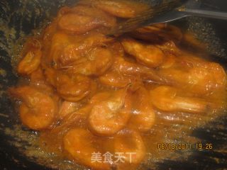 咖喱虾的做法步骤：4