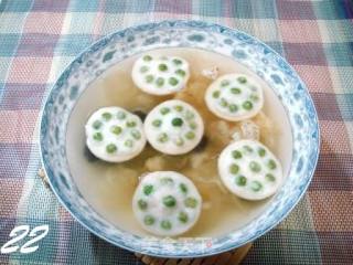 鲁菜靓汤一款“莲蓬三鲜汤”的做法步骤：22