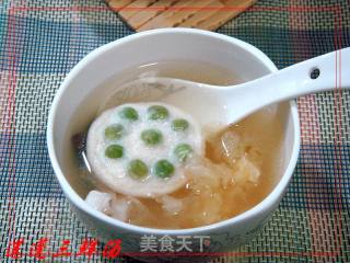 鲁菜靓汤一款“莲蓬三鲜汤”的做法步骤：23