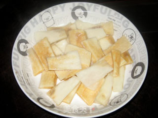 肉片炒山药的做法步骤：6