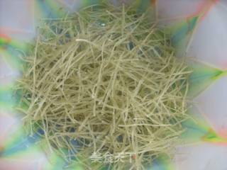 鲁菜--金钩银丝的做法步骤：3