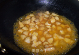 橙汁杂果鸡丁的做法步骤：7