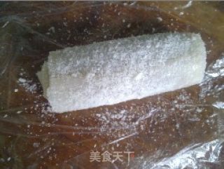 椰香豆沙卷的做法步骤：8