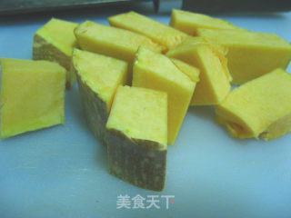 豆浆南瓜红豆汤的做法步骤：2