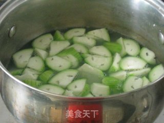 丝瓜粥的做法步骤：5