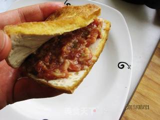 美味豆腐夹的做法步骤：5