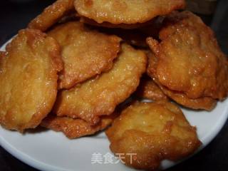 鸡腿菇烹鸡肉饼的做法步骤：7