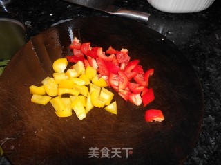 五彩螺肉的做法步骤：3
