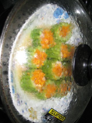 私房菜—酿苦瓜的做法步骤：10