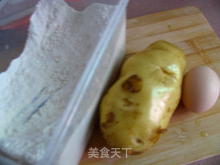 香煎土豆饼的做法步骤：1