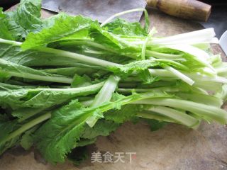 【鲁菜】清炒小白菜的做法步骤：2