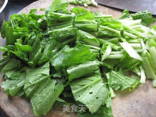 【鲁菜】清炒小白菜的做法步骤：3