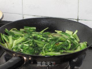 【鲁菜】清炒小白菜的做法步骤：8