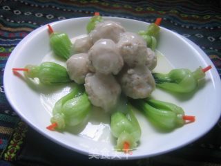 【鲁菜】芙蓉三鲜鱼丸的做法步骤：11