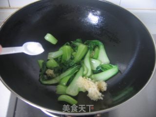 【鲁菜】油菜银耳脆的做法步骤：6
