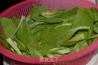 蒜茸油菜的做法步骤：1