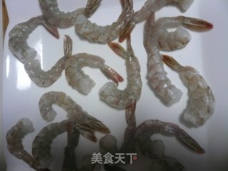 蒸虾丸的做法步骤：1