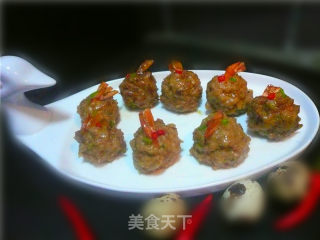 蒸虾丸的做法步骤：5