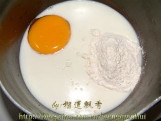 卡士达柔软吐司的做法步骤：1
