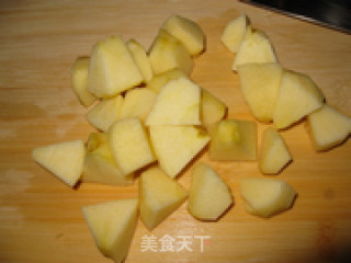 紫薯苹果糖水的做法步骤：2