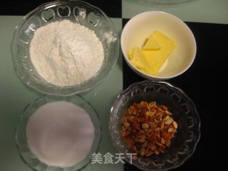 虎皮杏仁蛋糕的做法步骤：1