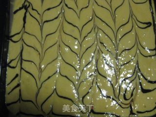 虎皮杏仁蛋糕的做法步骤：8