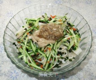 夏至家常凉面的做法步骤：7