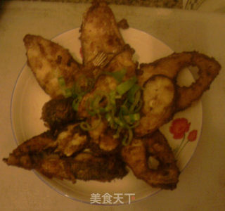 香炸鱼块的做法步骤：6