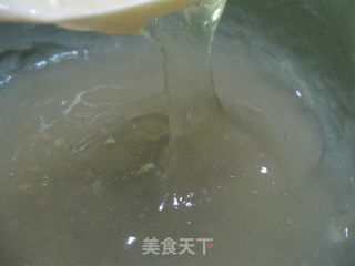 花生酱藕粉配饼干 早餐的做法步骤：3