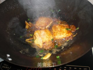 【鲁菜】锅塌豆腐的做法步骤：12