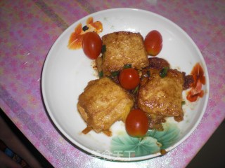 【鲁菜】锅塌豆腐的做法步骤：13