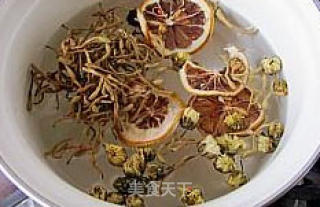 健康饮品---金银双花茶的做法步骤：2