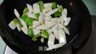 木耳炒山药的做法步骤：5
