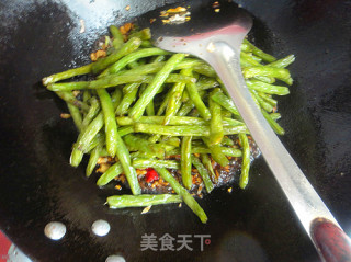 干煸棍儿豆的做法步骤：10