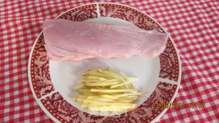 姜絲里肌肉的做法步骤：1