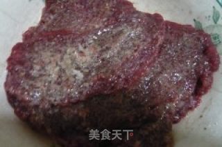 黑胡椒煎牛肉的做法步骤：4